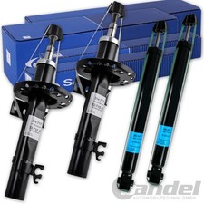 4 ammortizzatori Sachs pressione gas anteriori per + posteriori per VW POLO 6R 6C dall'anno 2009