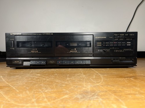 Pioneer w430 dual cassette - pioneer,