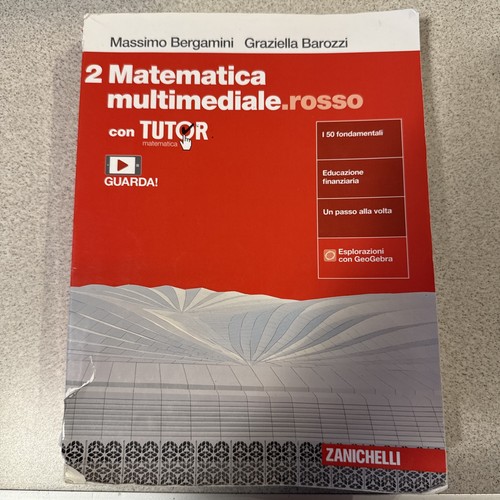 Matematica multimediale rosso - matematica,
