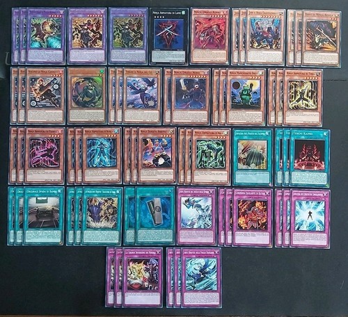 Lotto yugioh deck ninja - deck,