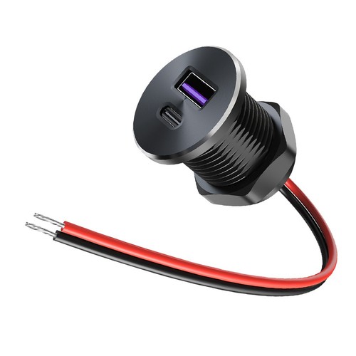 Presa adattatore usb 12v 24v - presa,