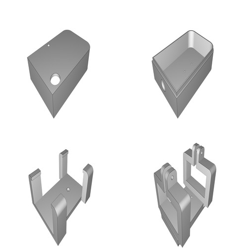 Custodia housing per booster - custodia,
