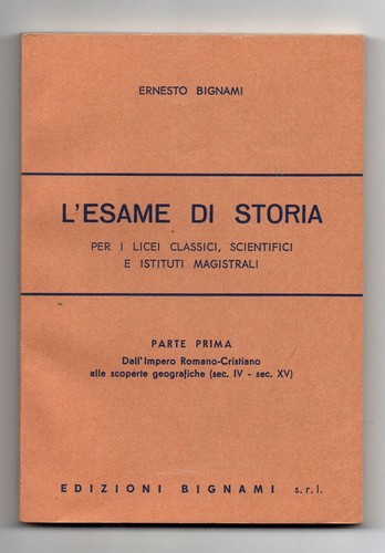 Esame storia parte - parte, prima