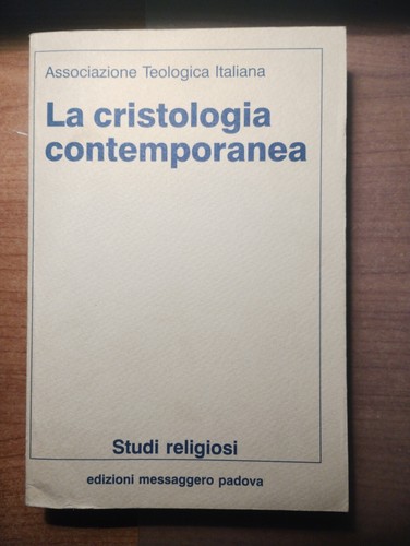 Cristologia contemporanea - la,