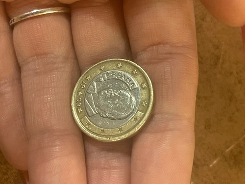 Moneta rara euro espana - rara, 1