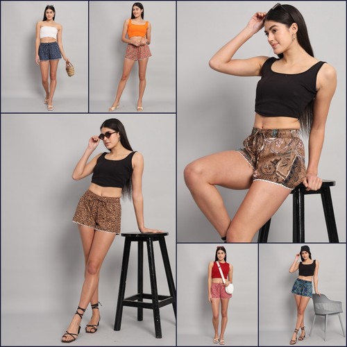 Donna estate mini pantaloncini - mini,