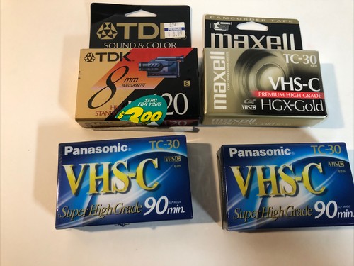 Panasonic vhs c super - panasonic,