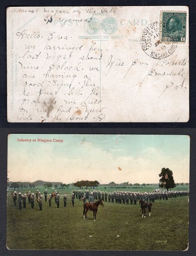 Canada militare 1913 niagara - militare,