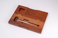 Termometro da Vino e spumanti con Custodia in Legno - Nuovo mai usato