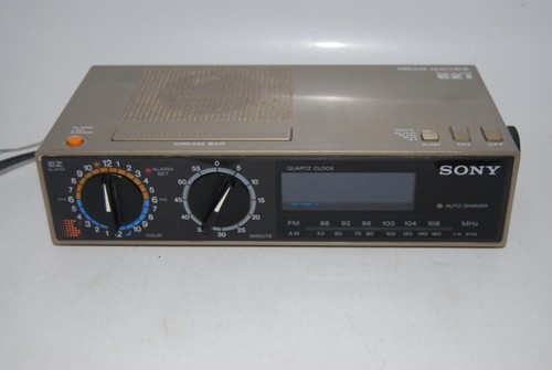 Radio sveglia vintage sony - vintage,