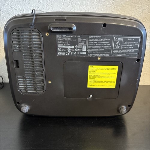 Sony vpl es3 projector - sony, vpl-es3