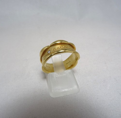Anello oro 18kt salvini - salvini, con