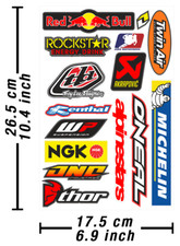 Motocross Decals Stickers