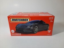 Matchbox 2024 Mattel Tesla Roadster 48/100 Box Modellino 1/64
