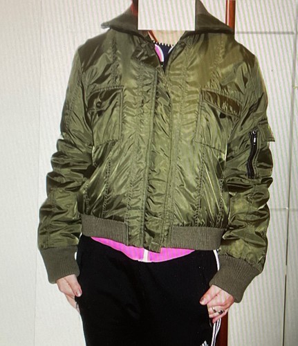 Giubbino bomber donna verde - giubbino,