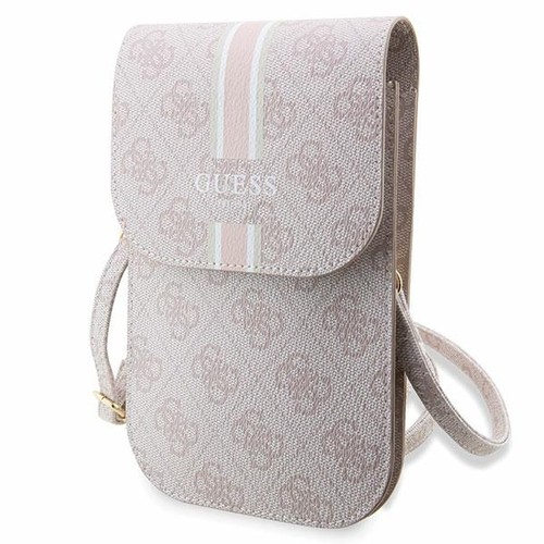 Borsa guess righe rosa - 4g, a