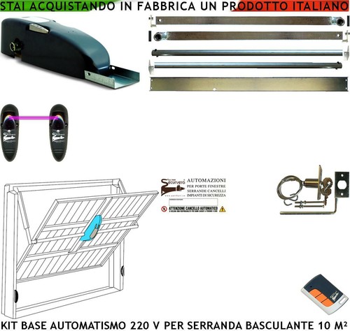 Automazione porta basculante - automazione,