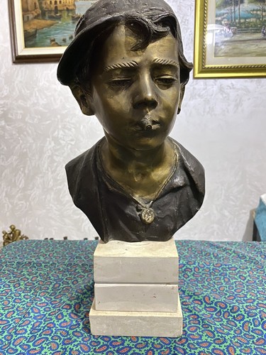 Antica scultura bronzo il - bronzo, "il