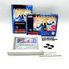 YOUNG MERLIN SUPER NINTENDO SNES 16 BIT PAL ITA ITALIANO ORIGINALE COMPLETO