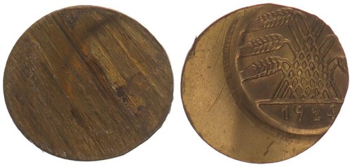 Weimar pfennig 1924 conio - 5,