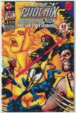 ✪ THE PHOENIX RESURRECTION REVELATIONS #1 Malibu 1995 fumetto USA NUOVO TOP Z0-1