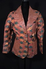 Giacca In Pelle Vintage Anni