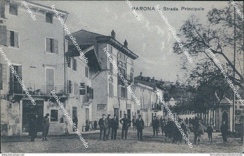 Bf698 cartolina parona - cartolina, di
