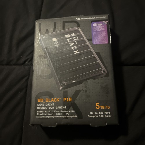 Black p10 5tb - black, unità