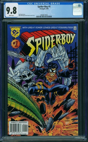 Spider boy cgc 8 - 9.8, 1996