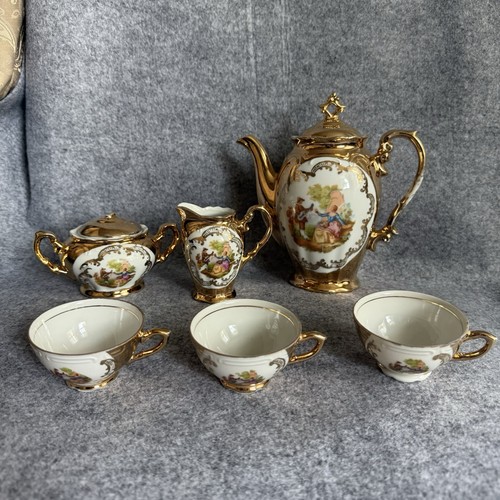 Bavienthal germany gold teiera - bavienthal,