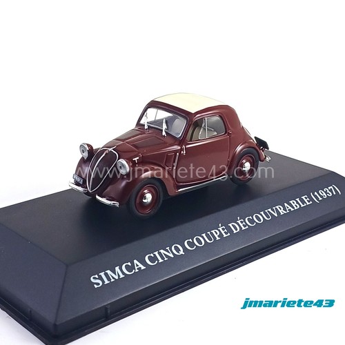 Simca cinq coupe - coupe, 1937