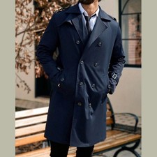 Giacca trench uomo casual