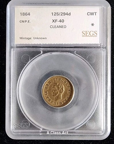 Fuld 125 294d lincoln 1864 - 125/294d,