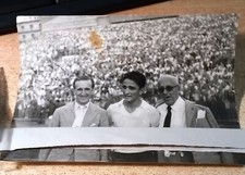 FOTOGRAFIA GIANCARLO VITALI ACHILLE LAURO NAPOLI  ANNI 50 18x13 cm TIMBRO RETRO 