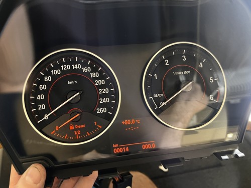 Bmw cluster 6wa clean virgin - bmw,