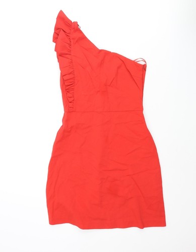 Zara donna rosso misto - , cotone