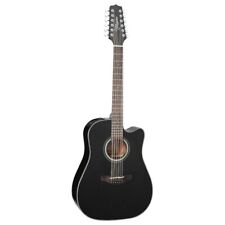 TAKAMINE GD30CE-12BLK ❘ chitarra western 12 corde ❘ Dreadnought ❘ coperta in abete