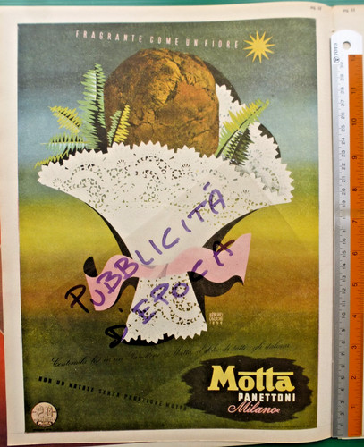 Pubblicità 1939 motta - 1939,