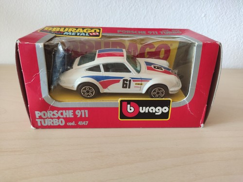 Porsche 911 turbo burago - porsche,