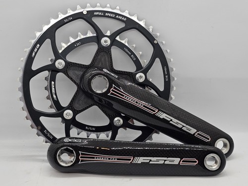 Guarnitura fsa carbon - guarnitura,