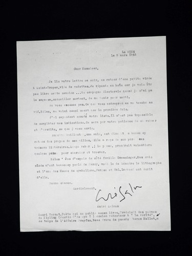 Andre salmon lettera - salmon,