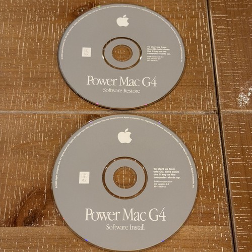 Vintage apple power - mac, g4