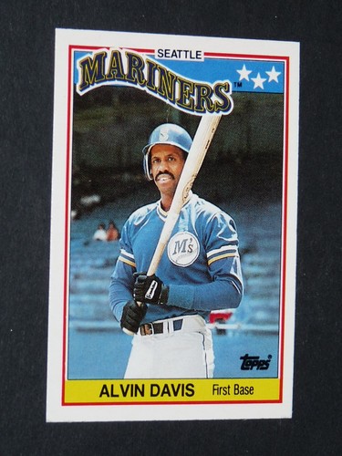 Baseball card topps mini - card,