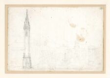 Stampa antica originale Ideale