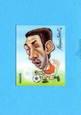 (N11) YOGA CARICATURE CALCIATORI 1998-99 - Card - NAKATA - PERUGIA -New