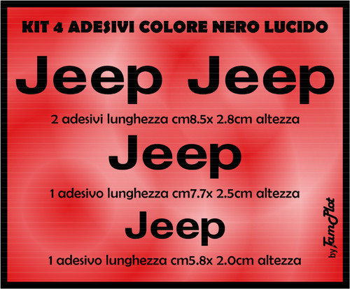 Jeep renegade adesivo con - ,