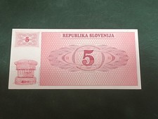 Banconota Slovenia - 5