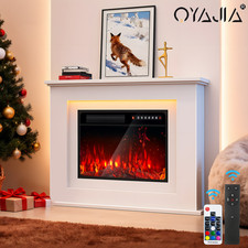 Camino Elettrico RGB Fiamme e