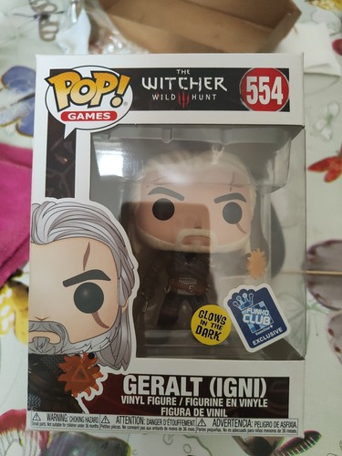 Funko geralt igni 554 - geralt,