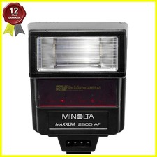 Minolta flash 2800 AF TTL per fotocamere a pellicola autofocus e manual focus.